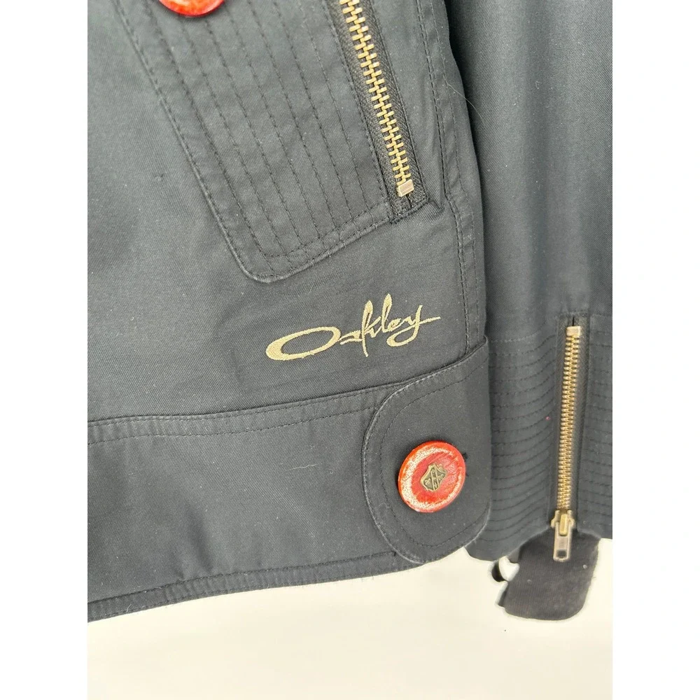 Y2K Oakley Gretchen‎ Bleiler Signature Series Ski Jacket Black